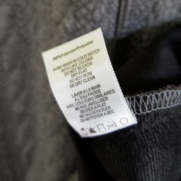 Bishop + Young Gray Faux Leather/Sweater Mini Dress size XS - Picture 5 of 5